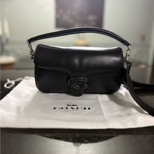 NWOT COACH pillow tabby 20 htf with silver hardware!